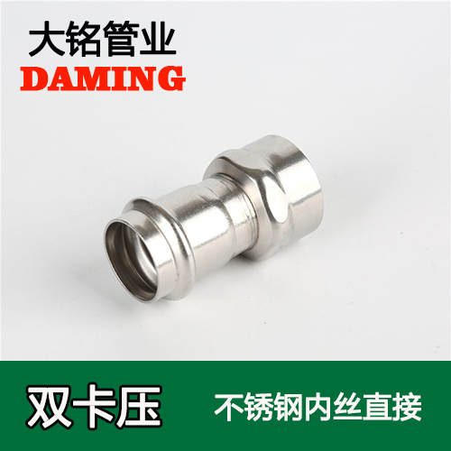 DN65*2 榴莲APP破解版安装包內絲轉換直通二寸接頭（304 316L）